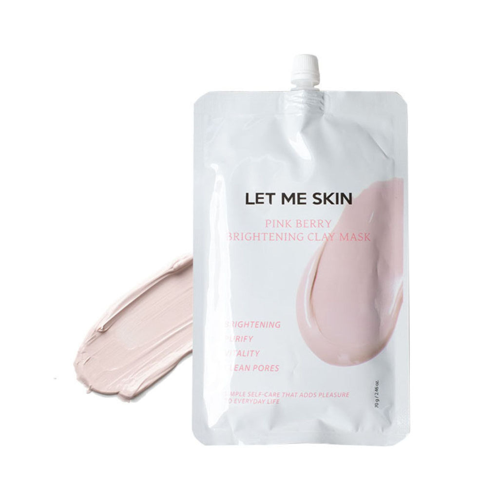 LET ME SKIN Pink Berry Brightening Clay Mask (70g)