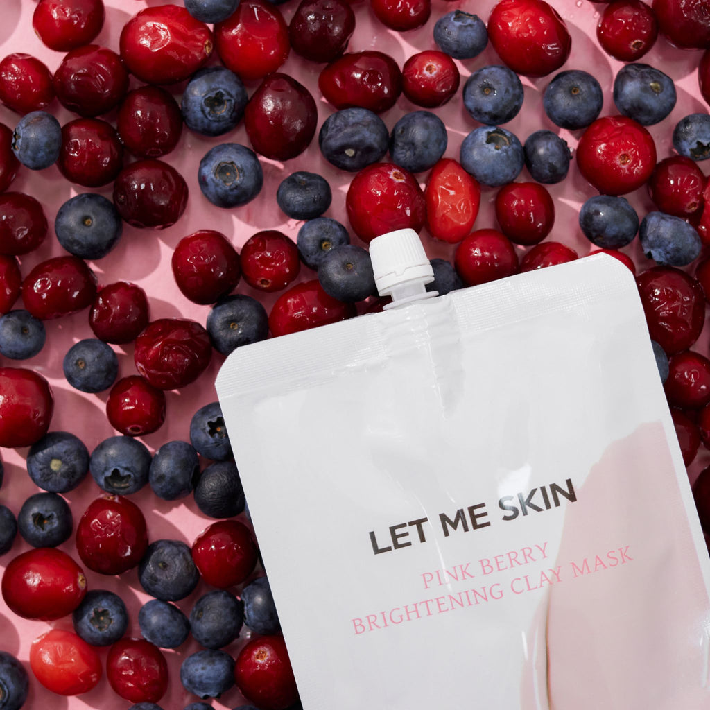 LET ME SKIN Pink Berry Brightening Clay Mask (70g)